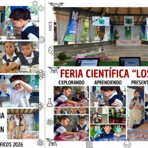 Niños científicos de Araure presentando proyectos de Ciencias Naturales en el evento Con Todo en las Manos.