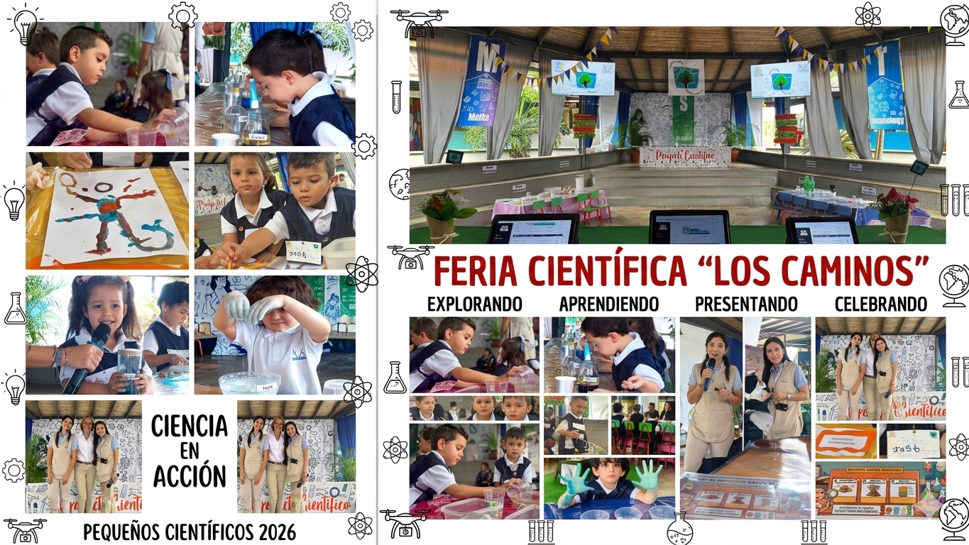 Niños científicos de Araure presentando proyectos de Ciencias Naturales en el evento Con Todo en las Manos.