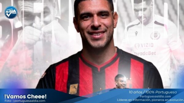 Defensor central argentino Germán Aguirre, nuevo fichaje del Portuguesa FC para el Torneo Clausura.