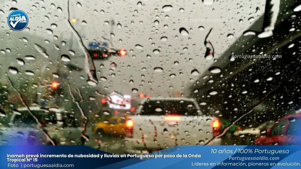 Inameh prevé incremento de nubosidad y lluvias en Portuguesa por paso de la Onda Tropical N° 15