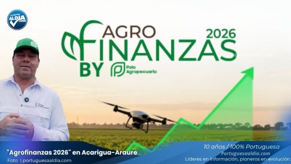Hernán Torre de Polo Agropecuario invita al evento Agrofinanzas 2026 en las tierras agrícolas de Acarigua, Venezuela.