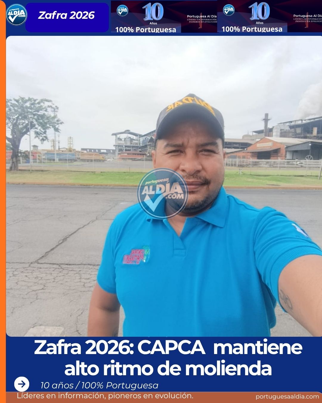 Zafra 2026: CAPCA mantiene alto ritmo de molienda
