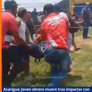 Acarigua: Joven obrero