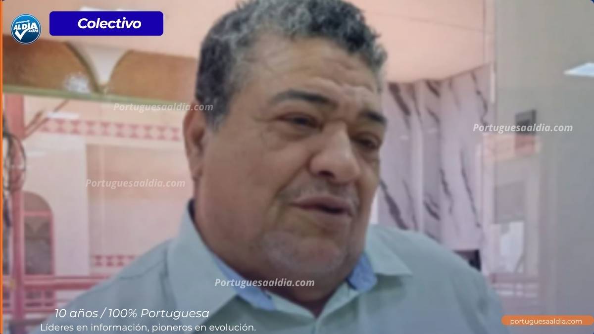 Integrantes del Colectivo Socialista Jorge Rodríguez en Portuguesa durante la lectura de su comunicado de prensa.