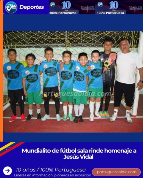 Mundialito de fútbol sala en la población de San Nicolás