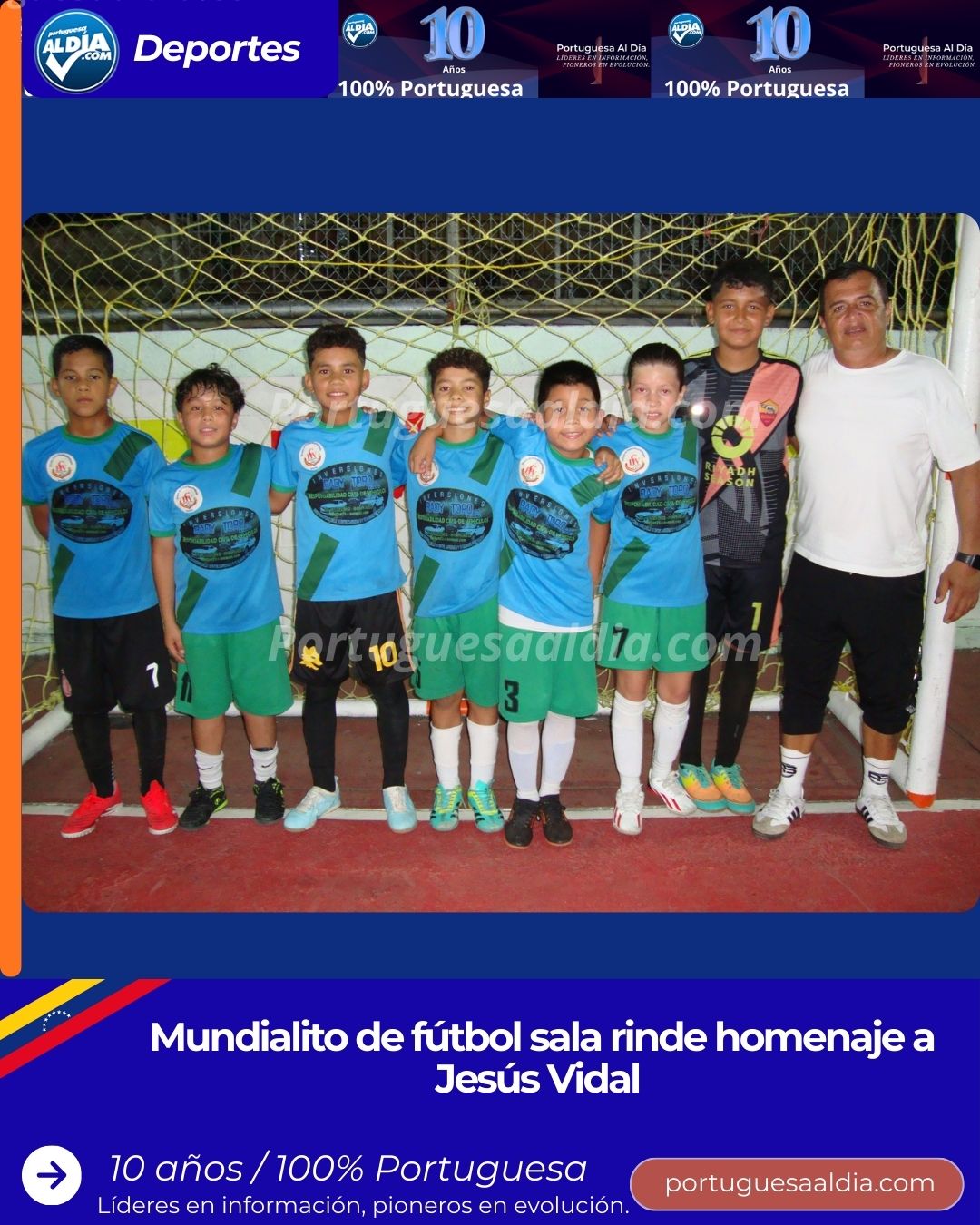 Mundialito de fútbol sala rinde homenaje a Jesús Vidal