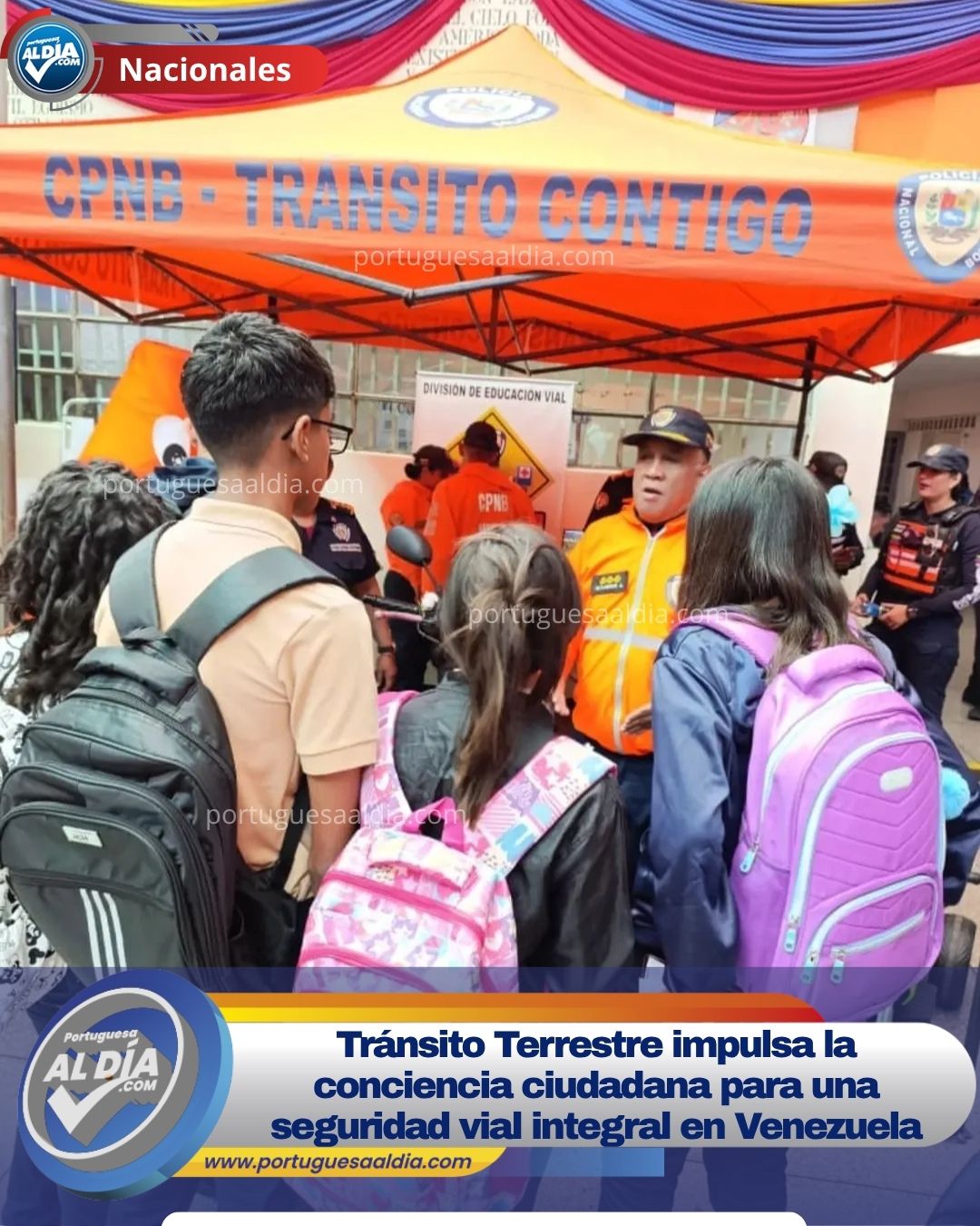 Tránsito Terrestre impulsa la conciencia ciudadana para una seguridad vial integral en Venezuela