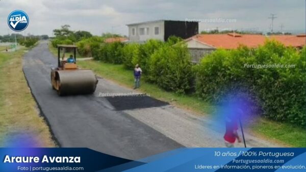 Plan "Fiesta de la Luz" y "Cero Huecos" transforman la infraestructura vial y servicios en Araure