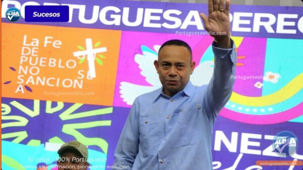 Gobernador de Portuguesa Primitivo Cedeño durante el Encuentro con Sectores Productivos por la paz.