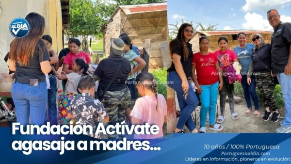 Roger Castellano y equipo de Fundación Actívate en jornada social