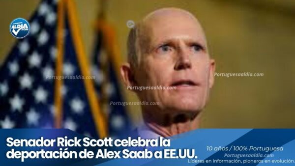 Senador estadounidense Rick Scott en declaración oficial sobre la deportación de Alex Saab.