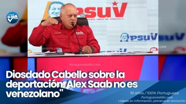 Declaraciones oficiales sobre la nacionalidad y estatus legal de Alex Saab en Venezuela.