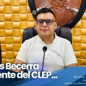 Luis Becerra presidente del CLEP balance de leyes en Consejo Legislativo de Portuguesa