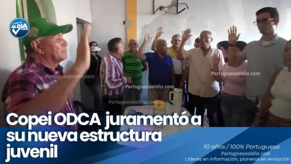 Copei ODCA en el municipio Guanare juramentacion de la nueva estructura juvenil de la tolda verde