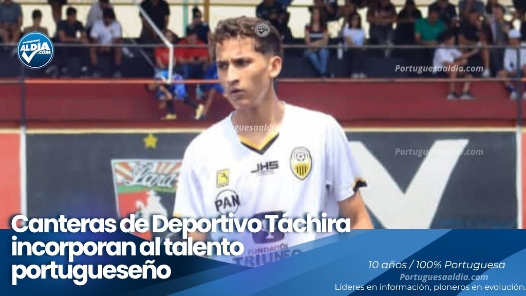 Canteras de Deportivo Táchira ficha al futbolista juvenil J. M. B. M. Lápiz de Guanare Portuguesa