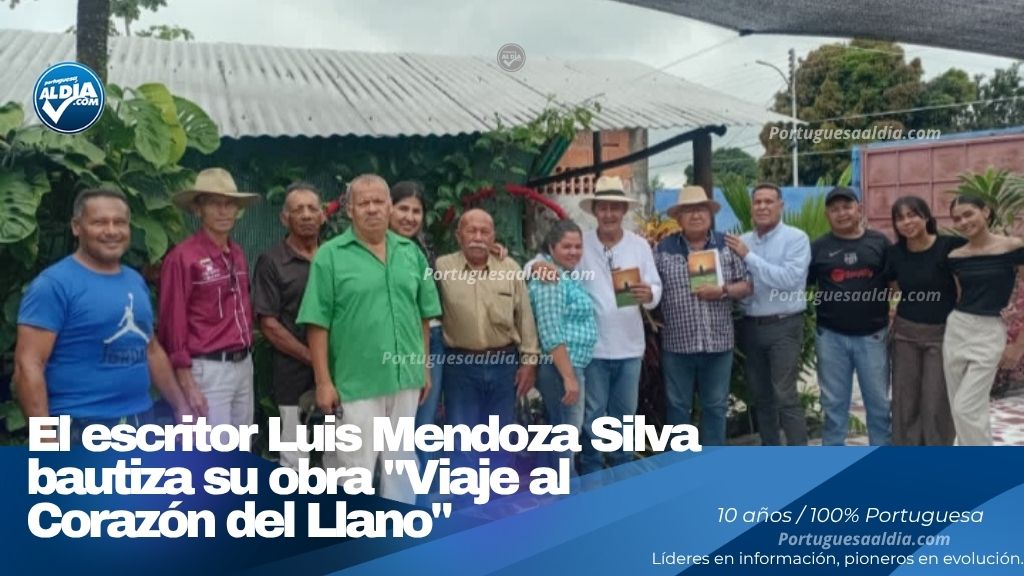 Viaje al Corazón del Llano bautizo del libro del escritor y cronista Luis Mendoza Silva en Boconoito estado Portuguesa