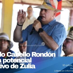 El vicepresidente sectorial Diosdado Cabello Rondón encabeza asamblea comunitaria en la subregión de La Guajira.