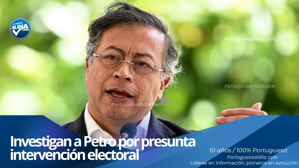 El presidente de Colombia Gustavo Petro bajo investigación penal por presunta intervención en los comicios presidenciales.