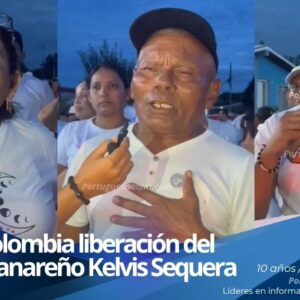 Manifestación pacífica en el estado Portuguesa en respaldo al ciudadano Kelvis Daniel Sequera detenido en territorio colombiano.