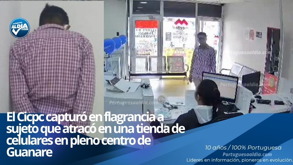 Despliegue de funcionarios del Cicpc durante operativos de seguridad y captura de delincuentes en el estado Portuguesa.