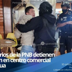 Actuación de funcionarios de la Policía Nacional Bolivariana en centro comercial del estado Portuguesa.