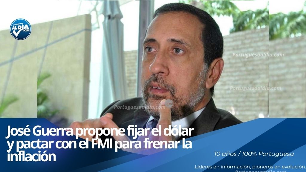 El economista venezolano José Guerra analizando propuestas para la estabilización y reconstrucción financiera del país.