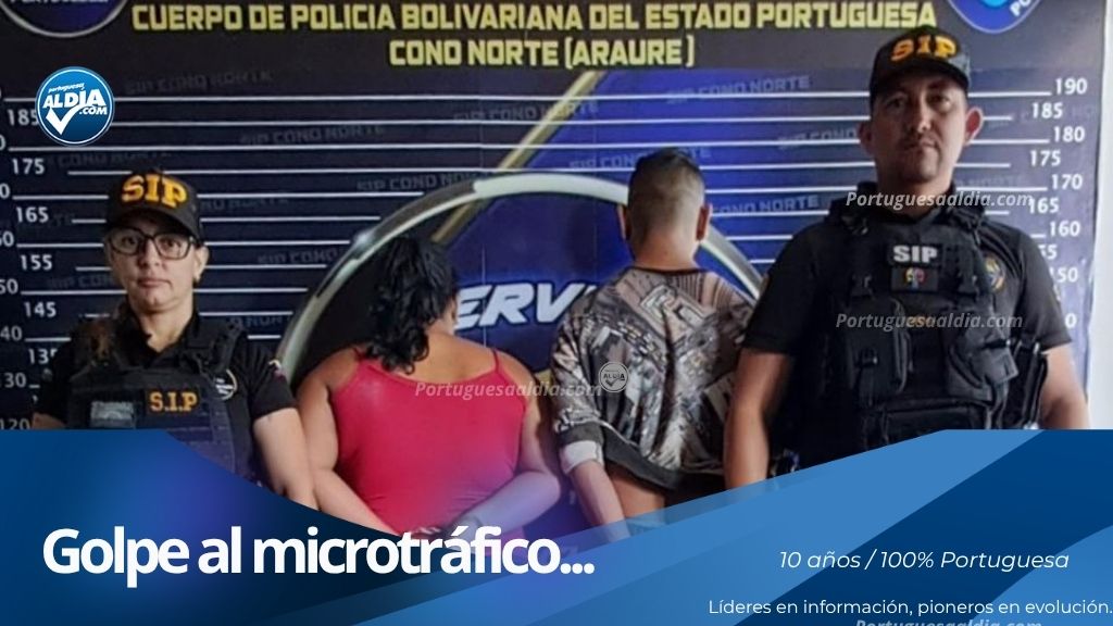 Yuleidys G. Aguilera detenida por comisiones del SIP en el estado Portuguesa.
