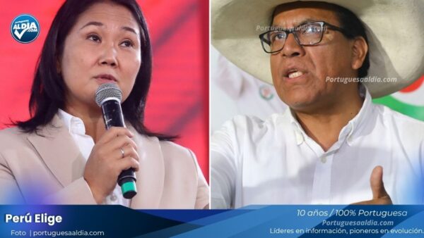 Fujimori lidera el balotaje en Perú, según resultados preliminares oficiales
