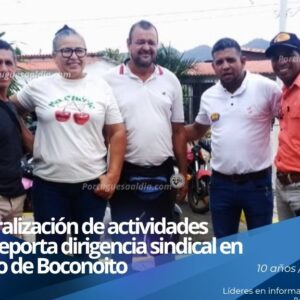 Docentes del estado Portuguesa agrupados en asamblea sindical durante las jornadas de protesta por reivindicaciones laborales.