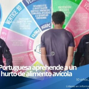 Funcionarios de la Policía del Estado Portuguesa resguardando evidencias e investigando delitos de hurto en el municipio Araure.