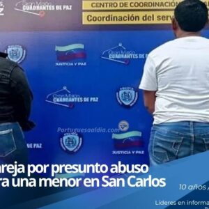 Funcionarios de la Policía Nacional Bolivariana resguardando los calabozos y procesando el expediente de ciudadanos detenidos por comisiones de seguridad.