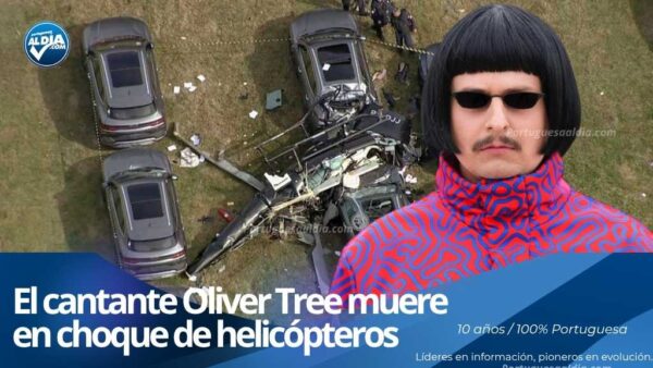 Oliver tree: Restos de un siniestro de aeronaves y equipos de rescate trabajando en un estacionamiento tras una tragedia aérea en Río de Janeiro.