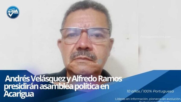 Andrés Velásquez y Alfredo Ramos
