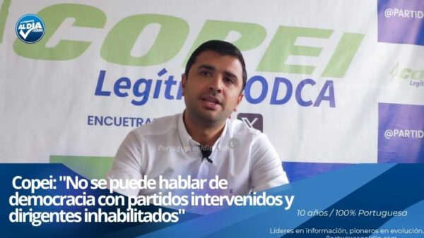 Declaraciones de prensa de la dirigencia nacional de Copei legítimo sobre garantías electorales.