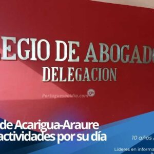 Sede de la delegación del Colegio de Abogados de Acarigua y Araure durante actividades gremiales.