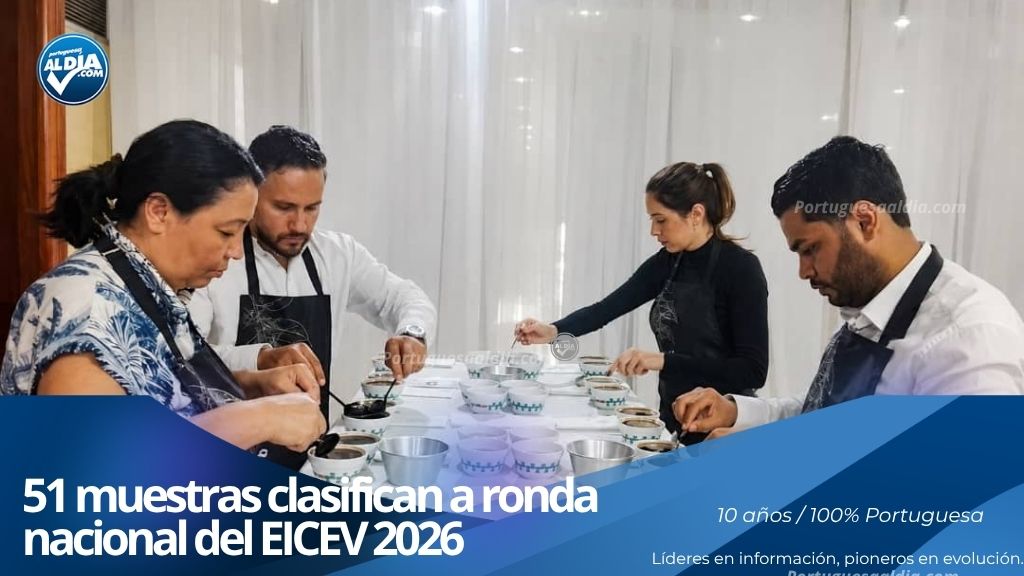 Catadores nacionales evaluando la calidad del café venezolano en la preselección del EICEV 2026.