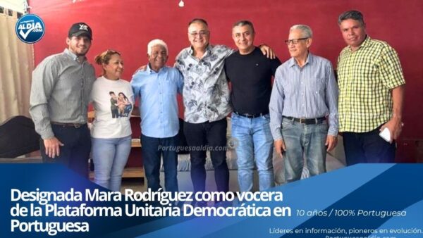 Mara Rodríguez vocera de la Plataforma Unitaria Democrática en Portuguesa