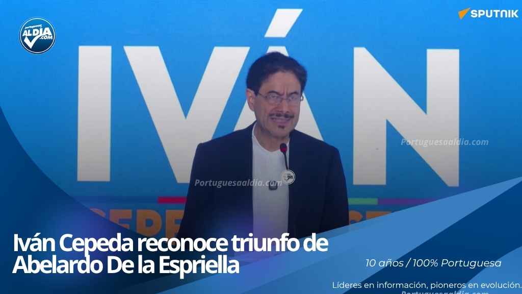 Senador colombiano Iván Cepeda ofrece declaraciones institucionales