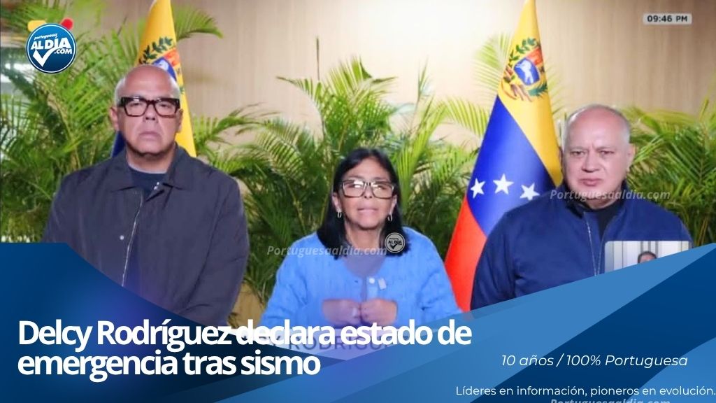 Presidenta encargada Delcy Rodríguez ofrece balance de daños por sismo