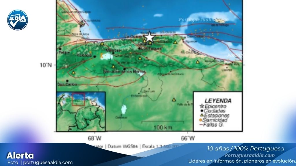 Temblor en Venezuela 2026