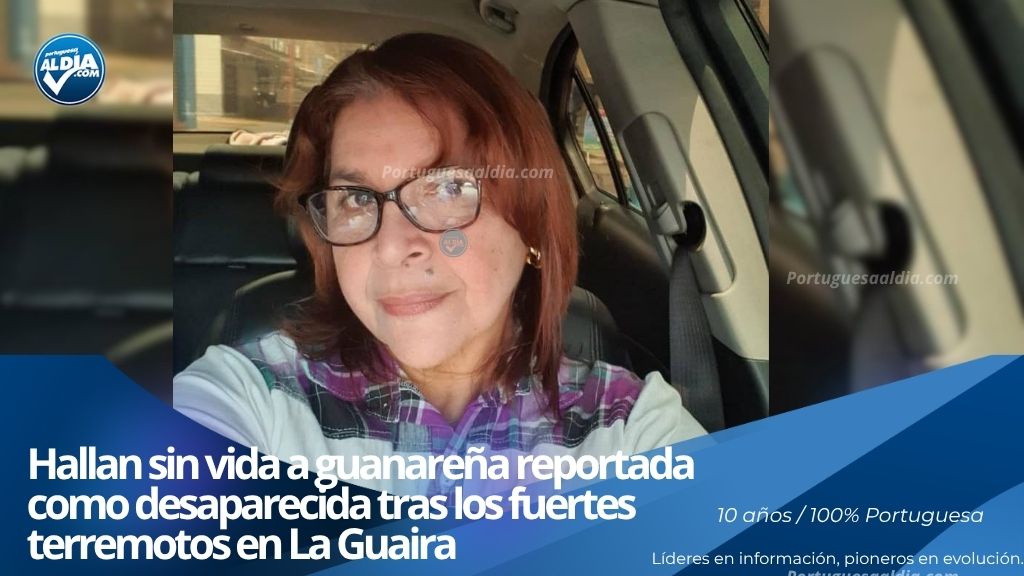 Rescatistas en labores de búsqueda tras sismos en La Guaira donde hallaron a Mirta Guédez Ferrer.