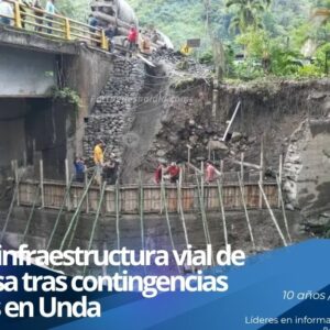 Maquinaria pesada repara infraestructura vial de Portuguesa en el municipio Unda tras fuertes lluvias.