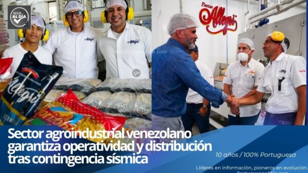Inspección gubernamental en plantas operativas del sector agroindustrial venezolano en Aragua.