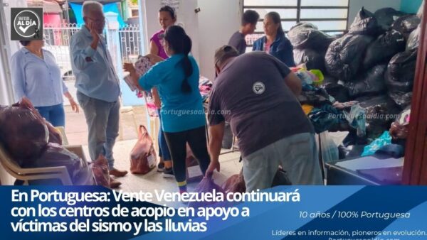Recolección y distribución de insumos humanitarios por parte de organizaciones civiles en el estado Portuguesa.