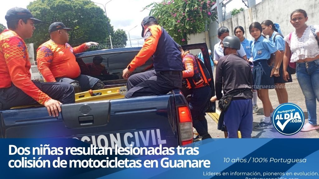 Ambulancia de Protección Civil y atención médica de emergencia en el Hospital Dr. Miguel Oráa de Guanare.