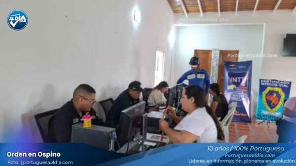Operativo integral del INTT y la Alcaldía de Ospino para trámites de licencias de conducir y registro de vehículos en Portuguesa.