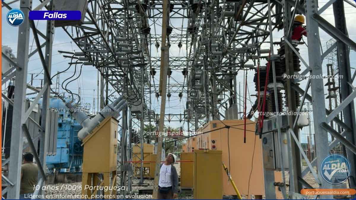 Corpoelec repara falla en Subestación Acarigua 1 tras lluvias en Portuguesa