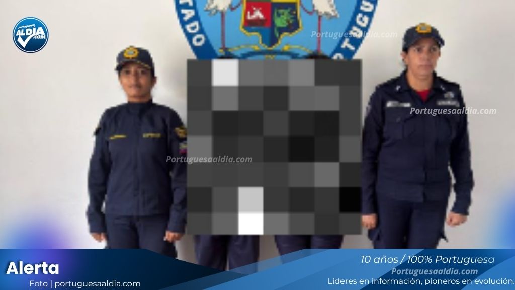 Sede de la Estación Policial del municipio Unda en Portuguesa, donde fueron trasladadas dos adolescentes tras un altercado público en Chabasquén.