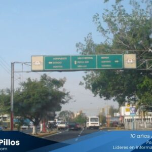 Avenida 23 de Enero en Barinas, sector Fórum, lugar denunciado por asaltos de madrugada con armas blancas.