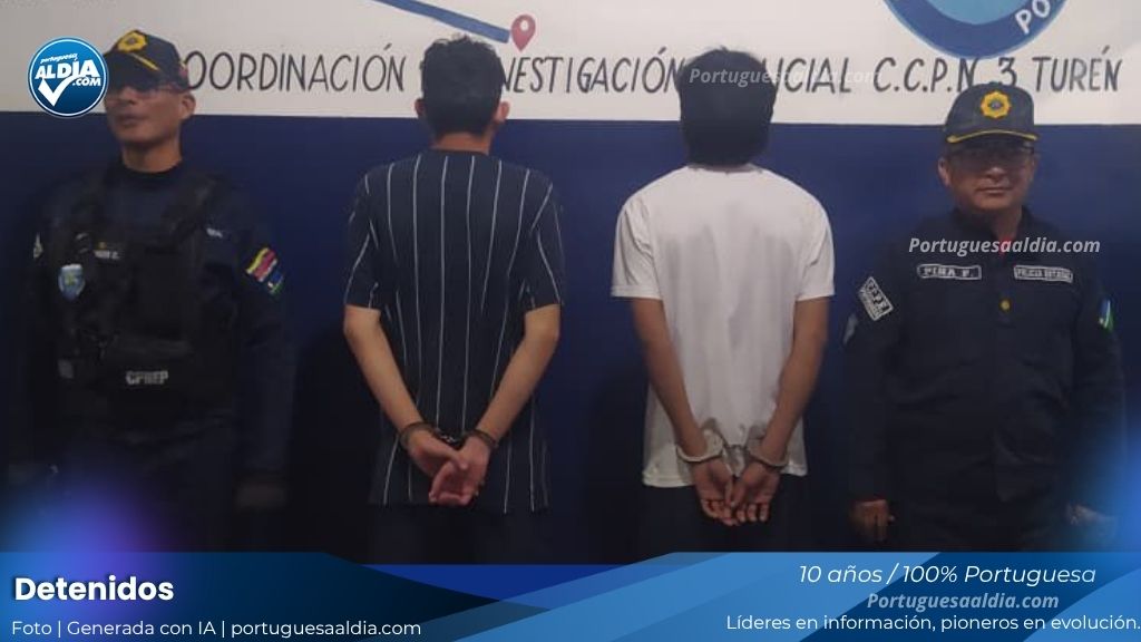 Detenidos caso Turen